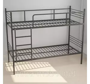 Кровать двухъярусная металлическая (2060х910х1560h)