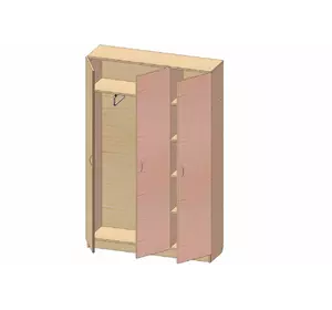 Шкаф для одежды К-134 (900*320*1860h)