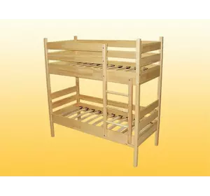 Двухярусная деревянная кровать без матраца (1456х688х1356)