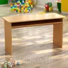 Стол  детский двухместный с полками (1100*450*h) Бук Стол  детский двухместный с полками (1100*450*h) Бук