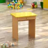 Стол детский одноместный с ящиком (550*450*h) Бук+цвет Стол детский одноместный с ящиком (550*450*h) Бук+цвет