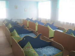 Детская двойная кровать Дельфин Детская двойная кровать Дельфин