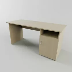 Стол с тумбой и полкой 1200*600*750h Стол с тумбой и полкой 1200*600*750h