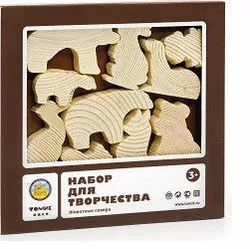 Набор для детского творчества "Животные севера" Набор для детского творчества "Животные севера"