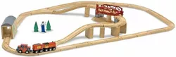 Железная дорога - деревянный игровой набор