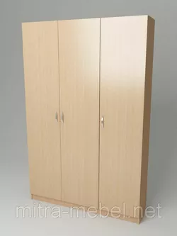 Шкаф для одежды и документов К-134 (900*320*1860h)