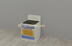 ?гровая мебель Духовка 400*420*650h ?гровая мебель Духовка 400*420*650h