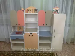 Детская игровая кухня Арина 1500*450*1300h Детская игровая кухня Арина 1500*450*1300h