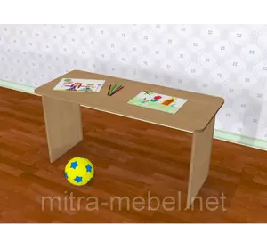 Стол для детского сада двухместный (1100*450*h) Стол для детского сада двухместный (1100*450*h)