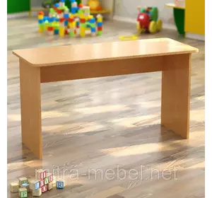 Стол для детского сада двухместный (1100*450*h) Бук