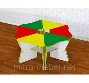 Стол детский Лепесток (560*405*h) регулируемый Стол детский Лепесток (560*405*h) регулируемый