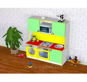 Детская игровая кухня Малютка 1200*430*1250h